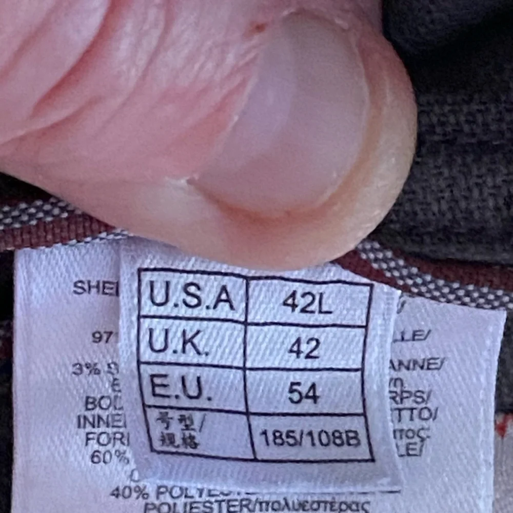 Brooks Brothers Red Fleece Gray Cotton Jacket 42L